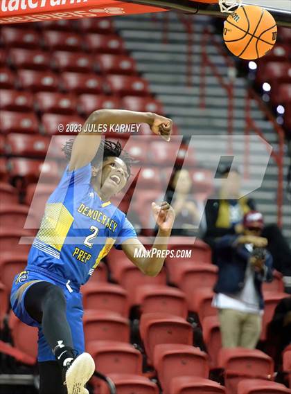 Thumbnail 1 in Democracy Prep vs Meadows (NIAA 2A State Finals) photogallery.