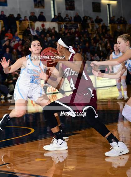 Thumbnail 2 in Ossining vs. Ursuline (Section 1 Class AA Final) photogallery.