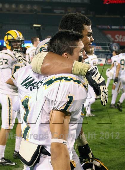 Thumbnail 2 in Edison vs. Villa Park CIF SS - Southwest Division Championship photogallery.