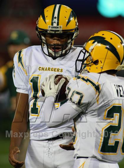 Thumbnail 1 in Edison vs. Villa Park CIF SS - Southwest Division Championship photogallery.