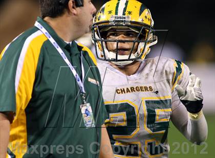 Thumbnail 3 in Edison vs. Villa Park CIF SS - Southwest Division Championship photogallery.