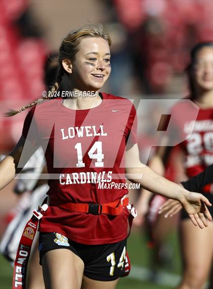 Thumbnail 3 in Lincoln vs Lowell (CIF SFS GFF Final) photogallery.