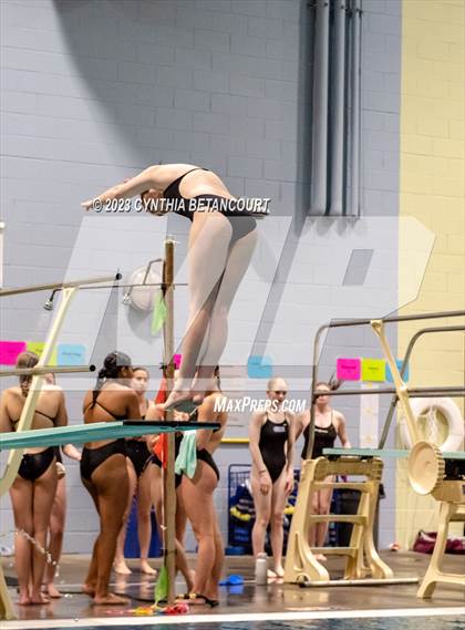 Thumbnail 3 in CHSAA 5A Girls Dive Championship photogallery.