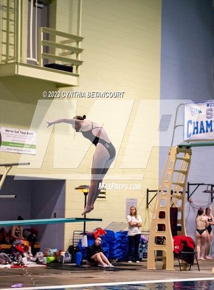 Thumbnail 3 in CHSAA 5A Girls Dive Championship photogallery.