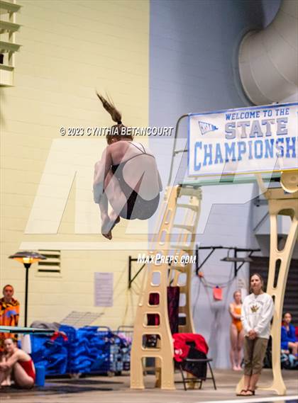 Thumbnail 2 in CHSAA 5A Girls Dive Championship photogallery.
