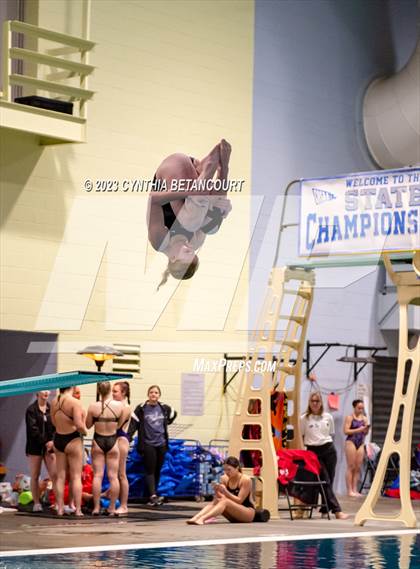 Thumbnail 1 in CHSAA 5A Girls Dive Championship photogallery.