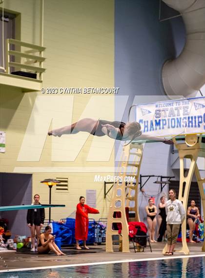 Thumbnail 1 in CHSAA 5A Girls Dive Championship photogallery.