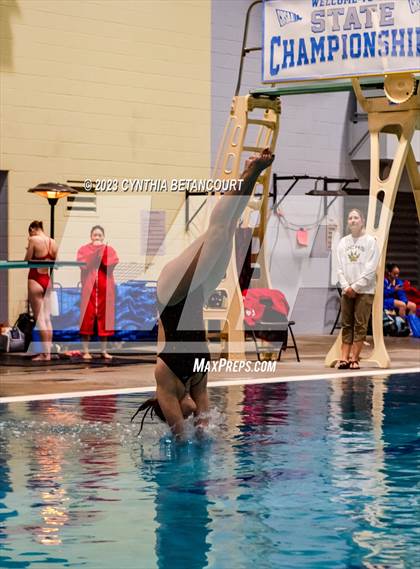 Thumbnail 3 in CHSAA 5A Girls Dive Championship photogallery.