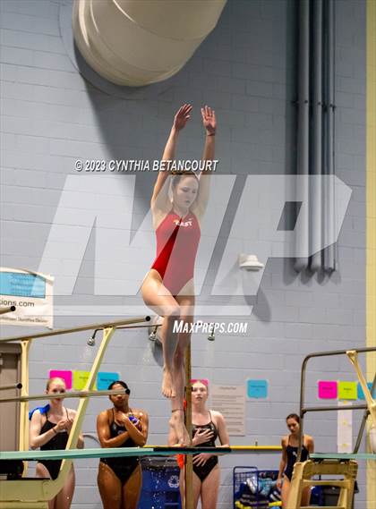 Thumbnail 1 in CHSAA 5A Girls Dive Championship photogallery.