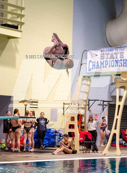 Thumbnail 2 in CHSAA 5A Girls Dive Championship photogallery.