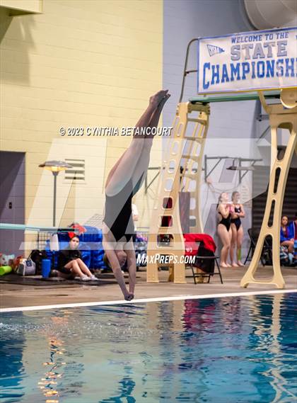Thumbnail 2 in CHSAA 5A Girls Dive Championship photogallery.
