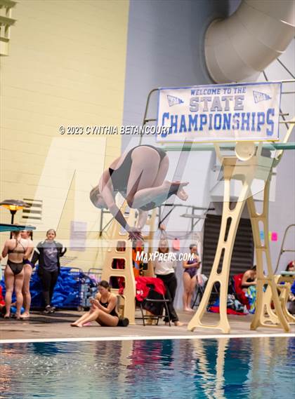 Thumbnail 3 in CHSAA 5A Girls Dive Championship photogallery.
