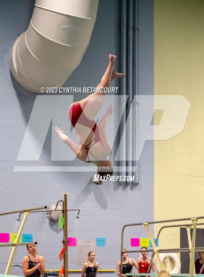Thumbnail 1 in CHSAA 5A Girls Dive Championship photogallery.