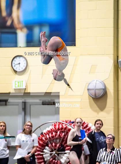 Thumbnail 3 in CHSAA 5A Girls Dive Championship photogallery.