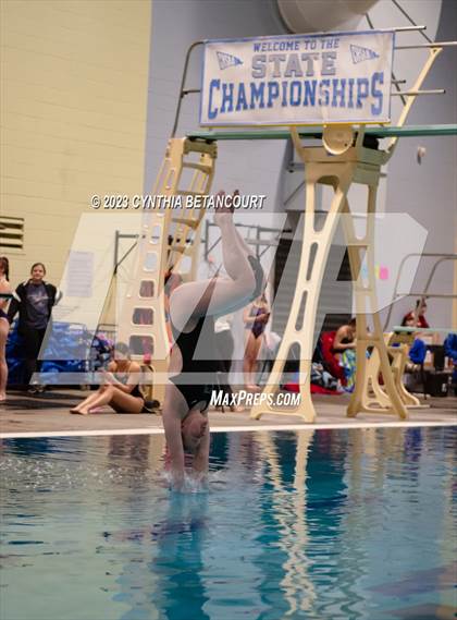 Thumbnail 1 in CHSAA 5A Girls Dive Championship photogallery.