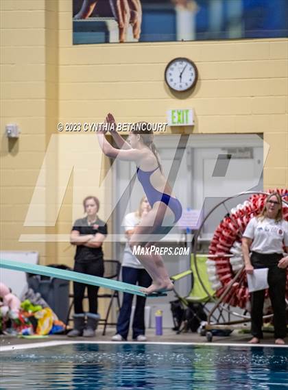 Thumbnail 2 in CHSAA 5A Girls Dive Championship photogallery.