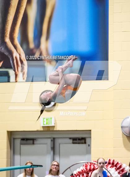 Thumbnail 2 in CHSAA 5A Girls Dive Championship photogallery.