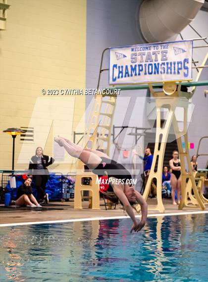Thumbnail 2 in CHSAA 5A Girls Dive Championship photogallery.