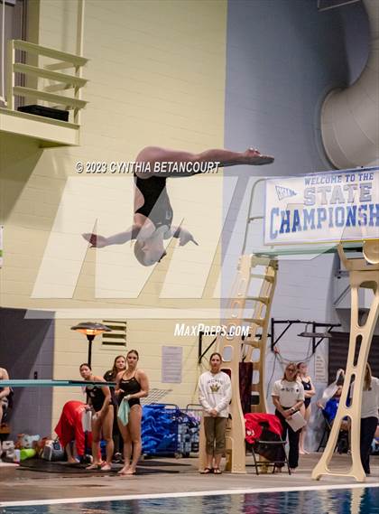 Thumbnail 3 in CHSAA 5A Girls Dive Championship photogallery.