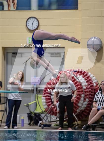 Thumbnail 1 in CHSAA 5A Girls Dive Championship photogallery.