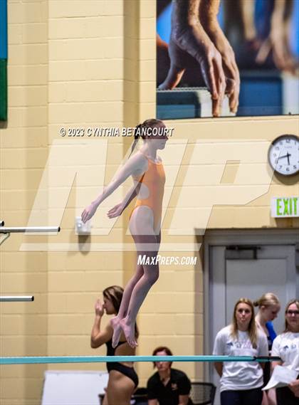 Thumbnail 3 in CHSAA 5A Girls Dive Championship photogallery.
