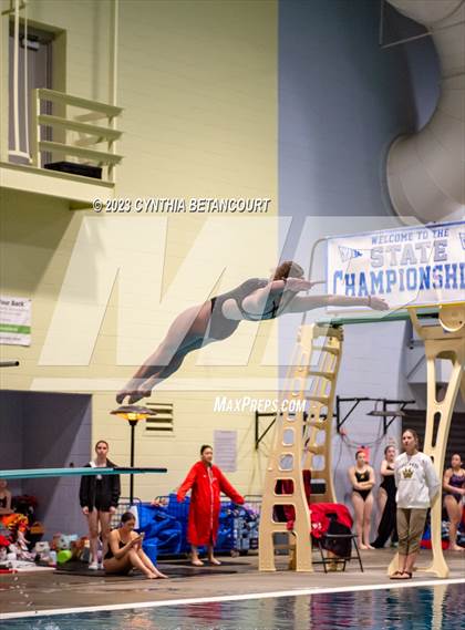 Thumbnail 3 in CHSAA 5A Girls Dive Championship photogallery.
