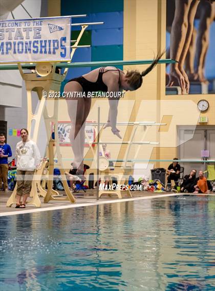 Thumbnail 2 in CHSAA 5A Girls Dive Championship photogallery.