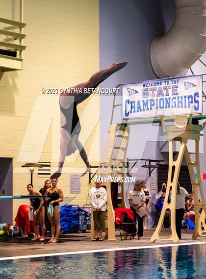 Thumbnail 1 in CHSAA 5A Girls Dive Championship photogallery.