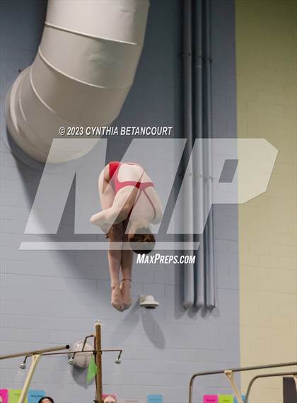 Thumbnail 3 in CHSAA 5A Girls Dive Championship photogallery.