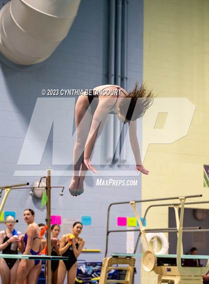 Thumbnail 3 in CHSAA 5A Girls Dive Championship photogallery.
