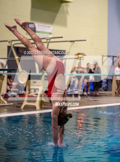 Thumbnail 1 in CHSAA 5A Girls Dive Championship photogallery.