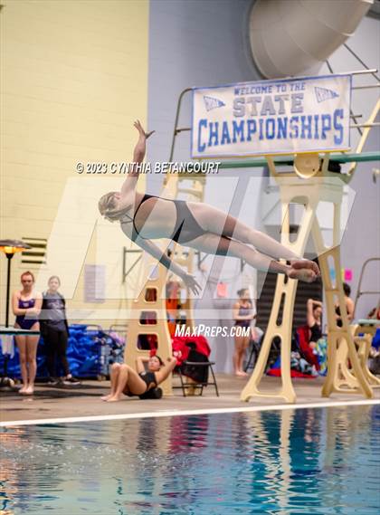 Thumbnail 2 in CHSAA 5A Girls Dive Championship photogallery.