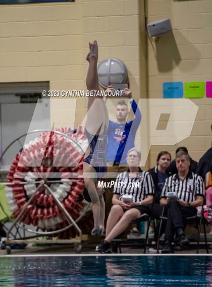 Thumbnail 2 in CHSAA 5A Girls Dive Championship photogallery.