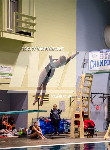 Thumbnail 3 in CHSAA 5A Girls Dive Championship photogallery.