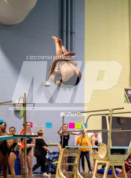 Thumbnail 3 in CHSAA 5A Girls Dive Championship photogallery.