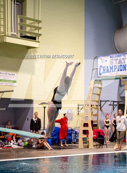 Thumbnail 2 in CHSAA 5A Girls Dive Championship photogallery.