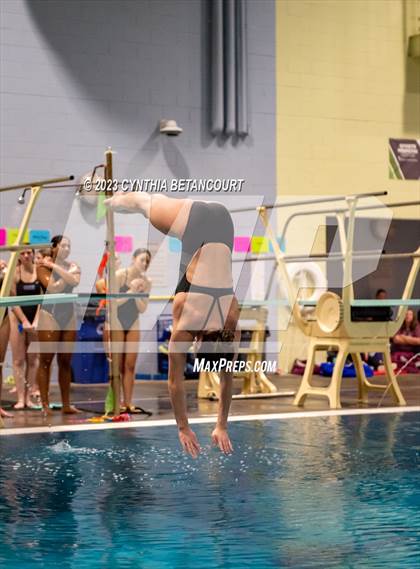 Thumbnail 3 in CHSAA 5A Girls Dive Championship photogallery.