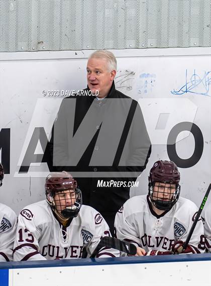 Thumbnail 3 in Kimball Union Academy vs. Culver Academies (True Hockey Prep Cup) photogallery.