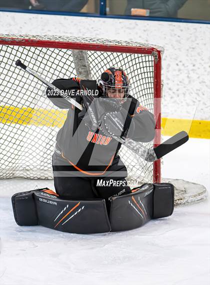Thumbnail 2 in Kimball Union Academy vs. Culver Academies (True Hockey Prep Cup) photogallery.