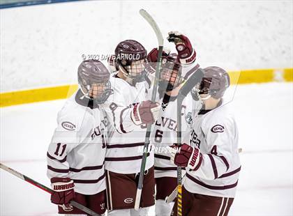 Thumbnail 1 in Kimball Union Academy vs. Culver Academies (True Hockey Prep Cup) photogallery.