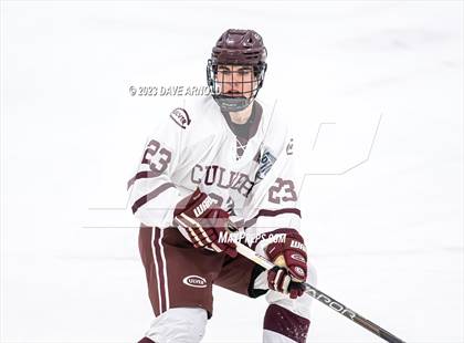 Thumbnail 3 in Kimball Union Academy vs. Culver Academies (True Hockey Prep Cup) photogallery.