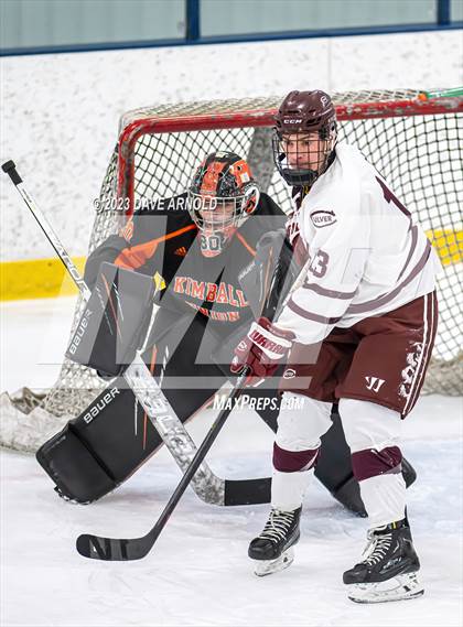 Thumbnail 3 in Kimball Union Academy vs. Culver Academies (True Hockey Prep Cup) photogallery.