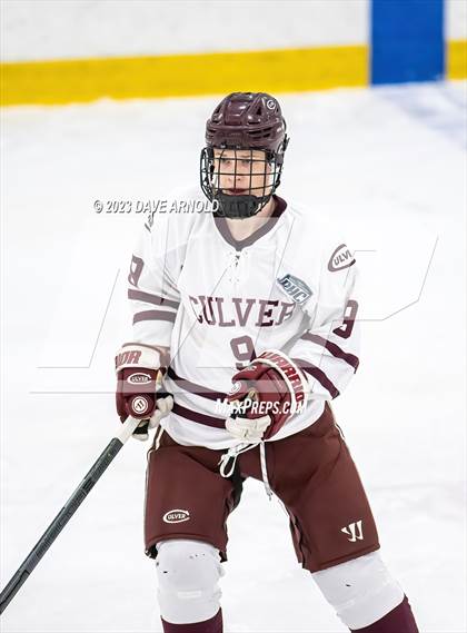 Thumbnail 3 in Kimball Union Academy vs. Culver Academies (True Hockey Prep Cup) photogallery.