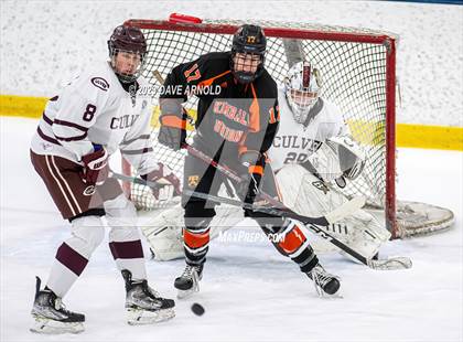 Thumbnail 3 in Kimball Union Academy vs. Culver Academies (True Hockey Prep Cup) photogallery.