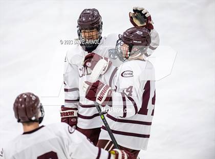 Thumbnail 3 in Kimball Union Academy vs. Culver Academies (True Hockey Prep Cup) photogallery.