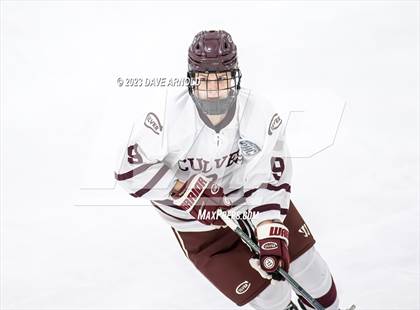 Thumbnail 2 in Kimball Union Academy vs. Culver Academies (True Hockey Prep Cup) photogallery.