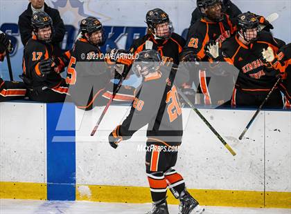 Thumbnail 3 in Kimball Union Academy vs. Culver Academies (True Hockey Prep Cup) photogallery.