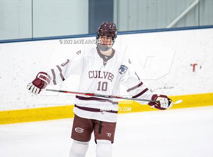 Thumbnail 3 in Kimball Union Academy vs. Culver Academies (True Hockey Prep Cup) photogallery.