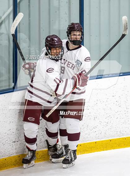 Thumbnail 3 in Kimball Union Academy vs. Culver Academies (True Hockey Prep Cup) photogallery.