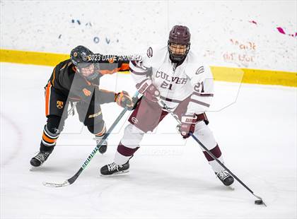Thumbnail 3 in Kimball Union Academy vs. Culver Academies (True Hockey Prep Cup) photogallery.